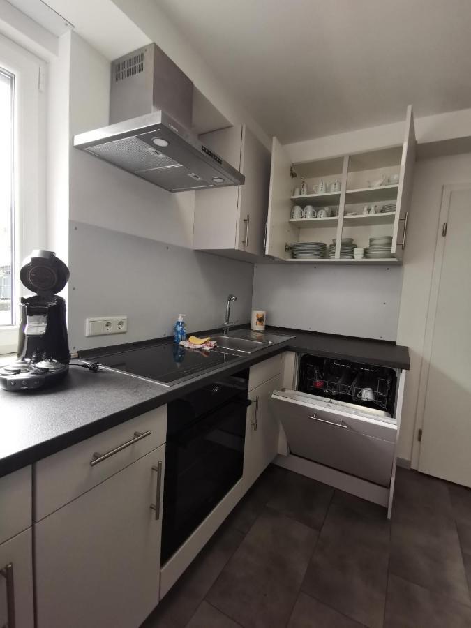 Moderne Wohnung Mit Terrasse Und Eigenem Zugang. 렘샤이트 외부 사진